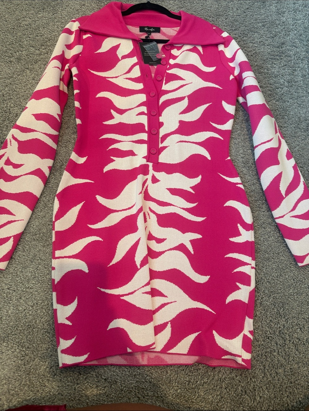 Hanifa Soraya Mini Body Con Dress